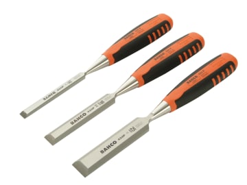 BAH424PS3 424-P Bevel Edge Chisel Set, 3 Piece