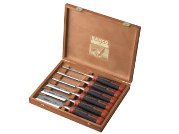 BAH434S6 434 Bevel Edge Chisel Set, 6 Piece