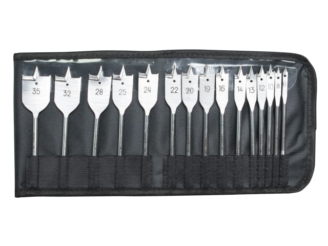 BAH9529S15P 9629 Series Flat Bit Set, 15 Piece