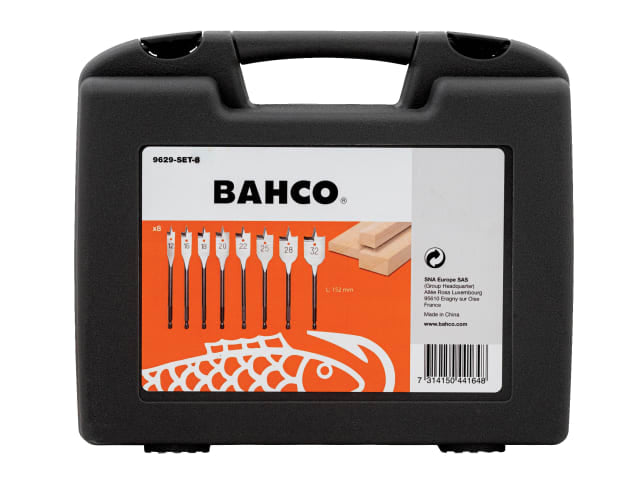 BAH9629SET8 9629 Series Flat Bit Set, 8 Piece