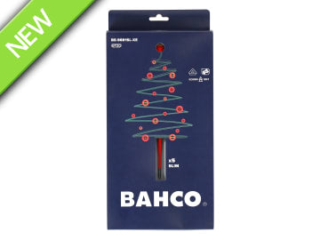 BAH9881SLXE XMAS BE-9881SL ERGO™ Slim VDE Insulated Screwdriver Set, 5 Piece