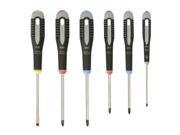 BAH9886 BE-9886 ERGO™ Screwdriver Set, 6 Piece