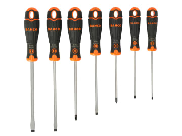BAHB219017 B219.017 BAHCOFIT Screwdriver Set, 7 Piece