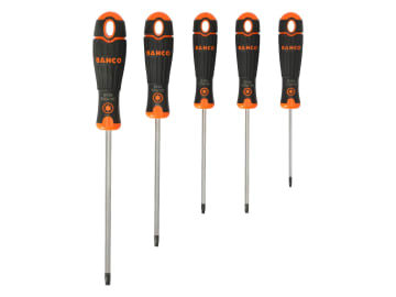 BAHB219025 B219.025 BAHCOFIT TORX Screwdriver Set, 5 Piece