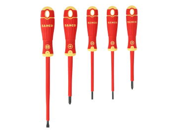 BAHB220015 B220.015 BAHCOFIT Insulated Screwdriver Set, 5 Piece