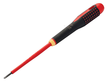 BAHBE8230SL ERGO™ Slim VDE Insulated Slotted Screwdriver 3.5 x 100mm