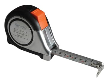 BAHMTS825E MTS Reversible Magnetic Tip Auto Pocket Tape 8m/26ft (Width 25mm)