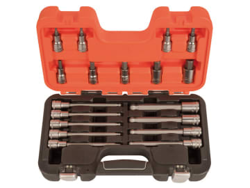 BAHS18HEX S18HEX 1/2in Drive Socket Set, 18 Piece