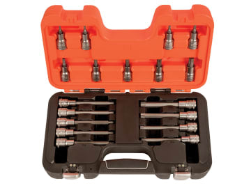 BAHS18TORX S18TORX 1/2in Drive Socket Set, 18 Piece