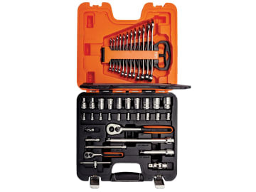 BAHS410 S410 1/4in & 1/2in Drive Socket & Spanner Set, 41 Piece