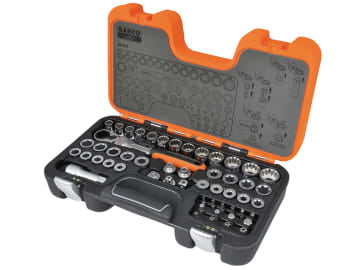 BAHS530T S530T 1/2in Drive Pass-Through Socket Set, 53 Piece