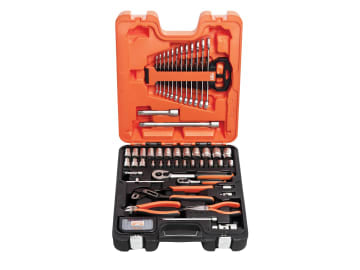 BAHS81MIX S81MIX 1/4 & 1/2in Drive Socket Spanner & Pliers Set, 81 Piece