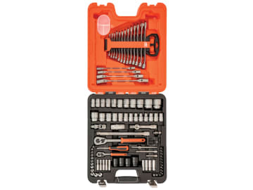 BAHS877 S87+7 1/4 & 1/2in Drive Socket & Spanner Set, 94 Piece