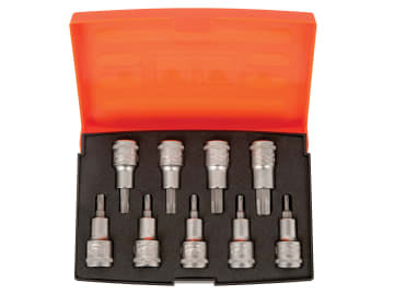 BAHS9TORX S9TORX 1/2in Drive Socket Set, 9 Piece