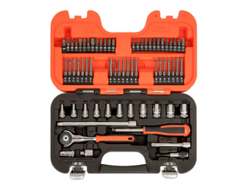 BAHSW65 SW65 1/4in Drive Swivel Socket Set, 65 Piece