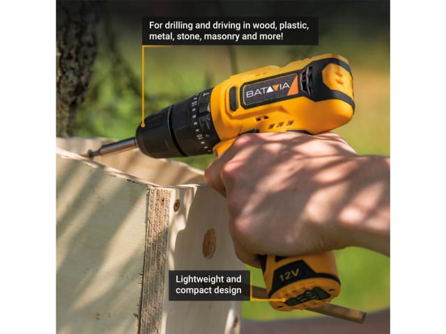 BAT7064214 FIXXPACK Combi Drill 12V Bare Unit