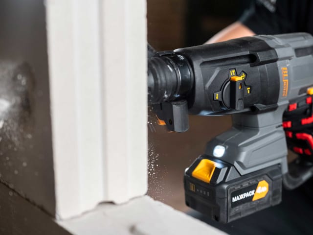 BAT7064296 MAXXPACK Brushless SDS Plus Drill 18V Bare Unit