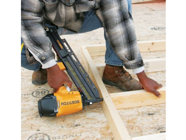 BOSF28WWE F28WW-E Pneumatic Wire Weld Stick Nailer & Case