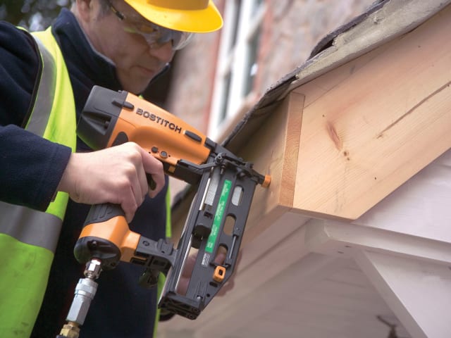 BOSFN1664E FN1664-E Pneumatic Magnesium Finish Nailer 16 Gauge 25-64mm