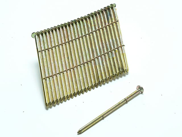 BOSS31090G8 28° Galvanised Smooth Shank Stick Nails 3.1 x 90mm (Pack 2000)