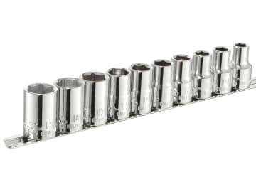 BRIE034837B 1/2in Drive Socket Set, 10 Piece