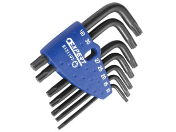 BRIE121102B TORX Key Set of 7 (TX10-TX40)