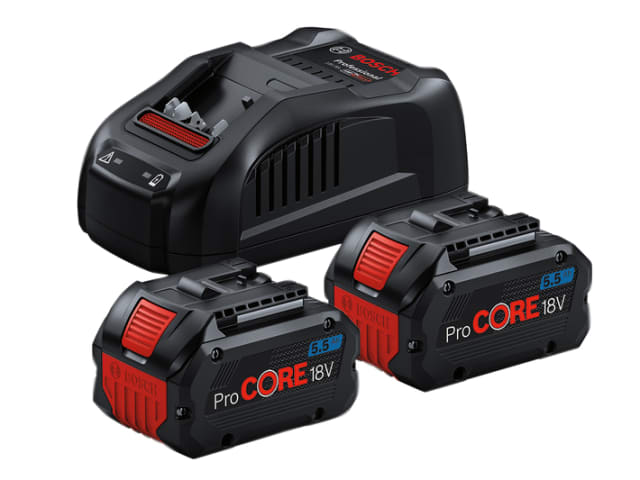 BSH600A0214D ProCORE18V 5.5Ah Batteries & Charger Starter Kit 18V