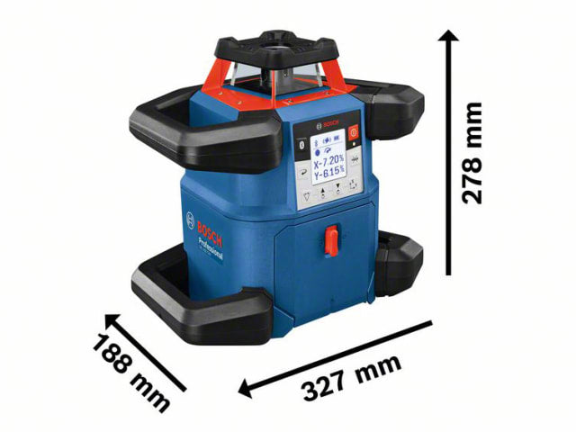 BSH601061F01 GRL 600 CHV Professional Rotation Laser Set, 3 Piece