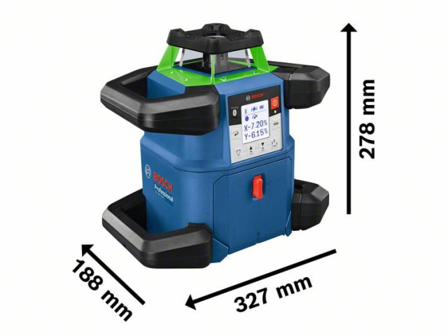 BSH601061V01 GRL 650 CHVG Professional Rotation Laser Set, 3 Piece