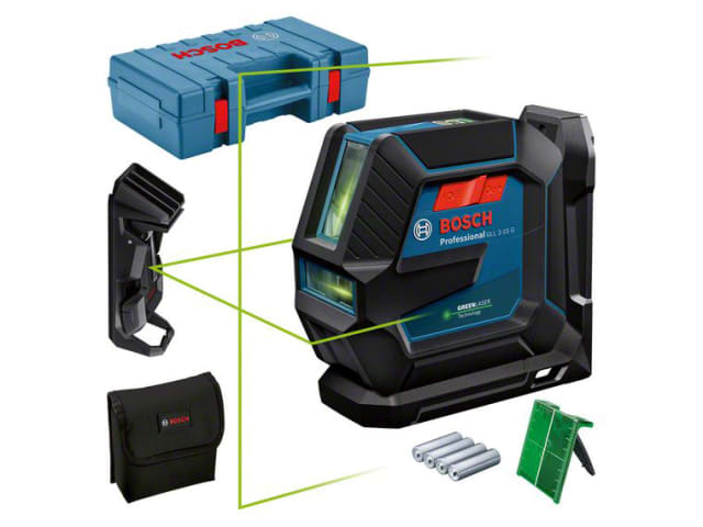 BSH601063W02 GLL 2-15 G Professional Line Laser + Universal Mount & Clamp