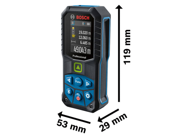 BSH601072U01 GLM 50-27 CG Professional Laser Measure & Adaptor