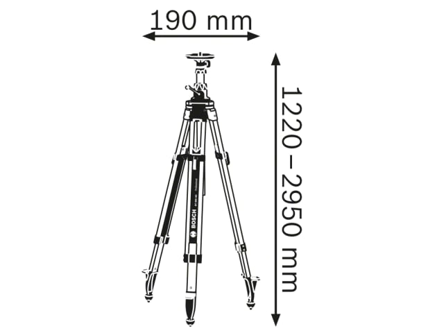BSH601091A00 BT 300 HD Professional Tripod