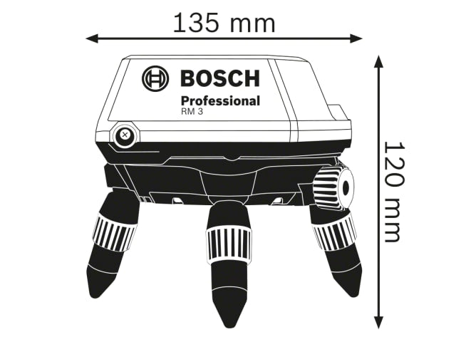 BSH601092800 RM3 Professional Motorised Rotating Mount