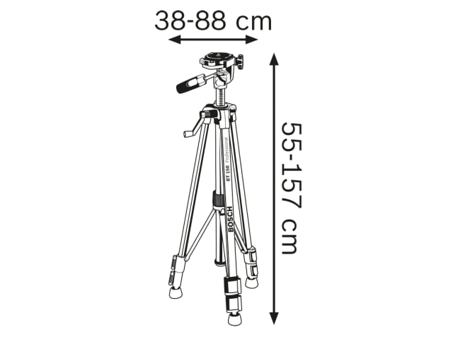 BSH601096B00 BT 150 Professional Building Tripod