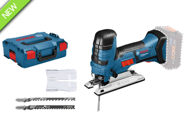 BSH6015A5101 GST 18V-Li S 18V Professional Barrel Grip Jigsaw Bare Unit + L-BOXX