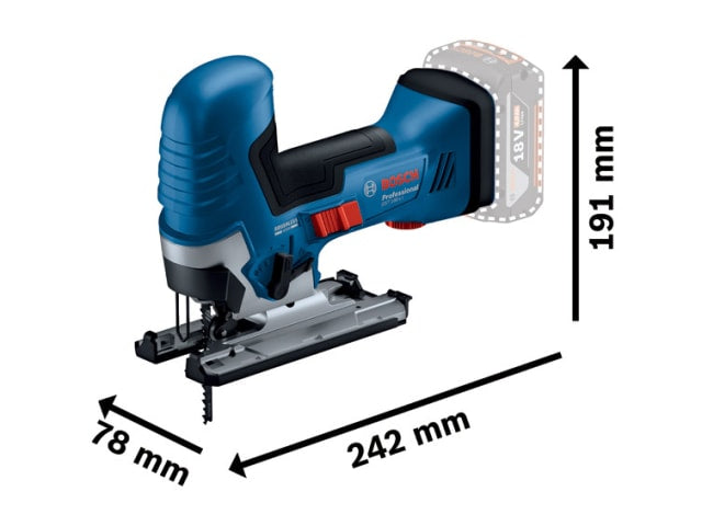 BSH6015B2001 GST 18V-125 S Professional Jigsaw 18V Bare Unit