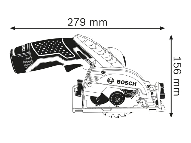 BSH6016A1001 GKS 12V-26 Professional Circular Saw 12V Bare Unit