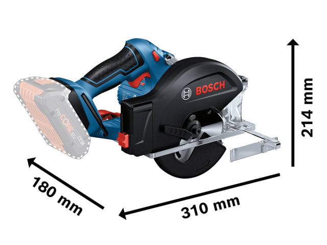 BSH6016B8000 GKM 18V-50 Professional Metal Circular Saw 18V Bare Unit