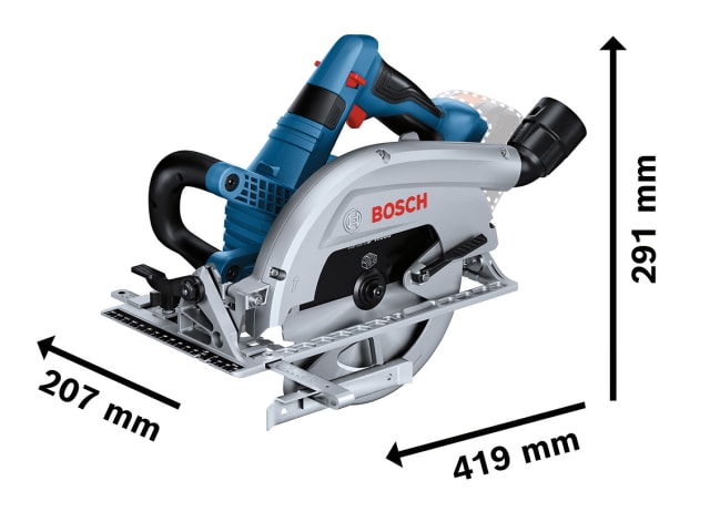 BSH6016B9000 GKS 18V-70 L Professional BITURBO Circular Saw 18V Bare Unit