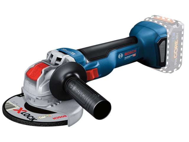 BSH6017B0100 GWX 18V-10 Professional X-LOCK Angle Grinder 125mm 18V Bare Unit