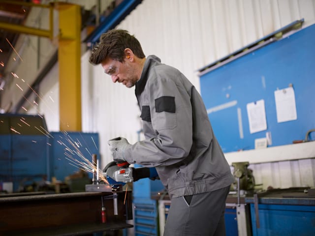 BSH6017D0170 GWS 14-125 S Professional Angle Grinder 1400W 240V