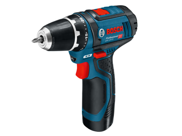 BSH60186817A GSR 12V-15 Professional Drill Driver 12V 2 x 2.0Ah Li-ion