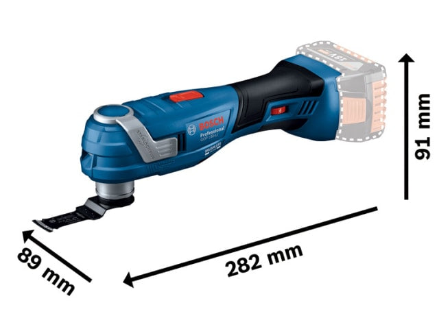 BSH6018G2001 GOP 18V-34 Professional Multi-Cutter 18V Bare Unit