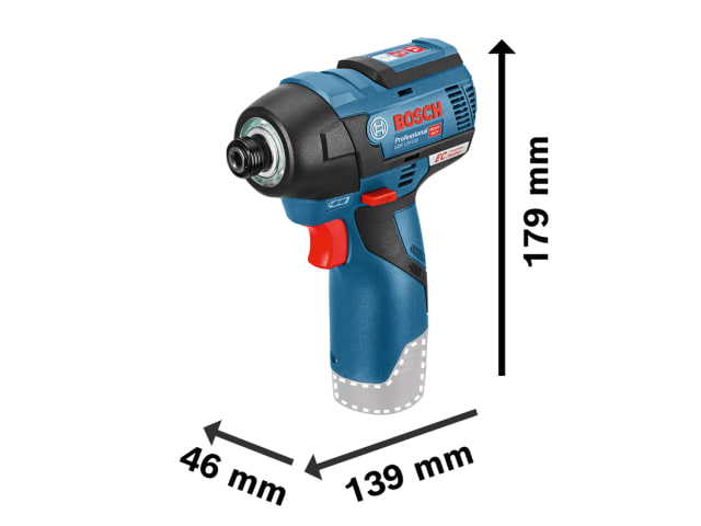BSH6019E0002 GDR 12V-110 Professional 1/4in Impact Driver 12V Bare Unit