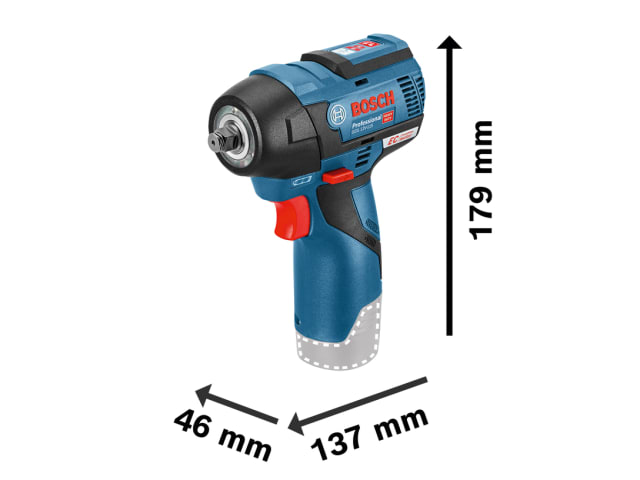 BSH6019E0101 GDR 12V-115 Professional 3/8in Impact Wrench 12V Bare Unit