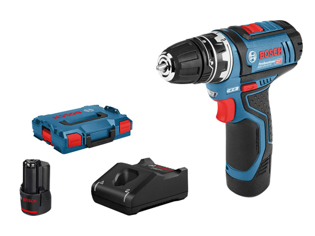BSH6019F6071 GSR 12V-15 FC Pro FlexiClick Drill Driver 12V 2 x 2.0Ah Li-ion