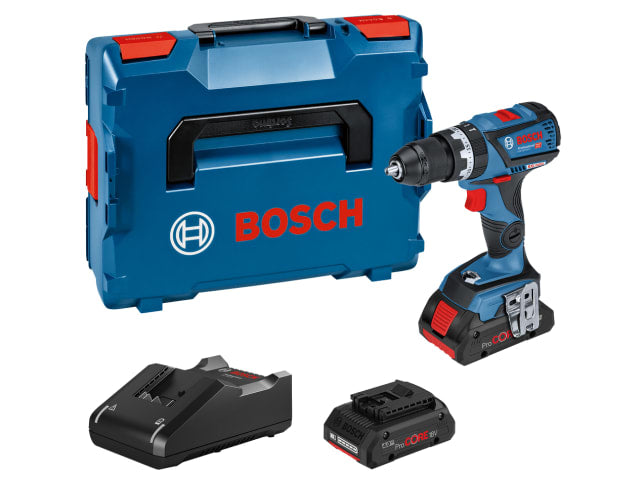 BSH6019G2177 GSB 18V-60C Professional Combi Drill 18V 2 x 4.0Ah ProCORE18V Li-ion