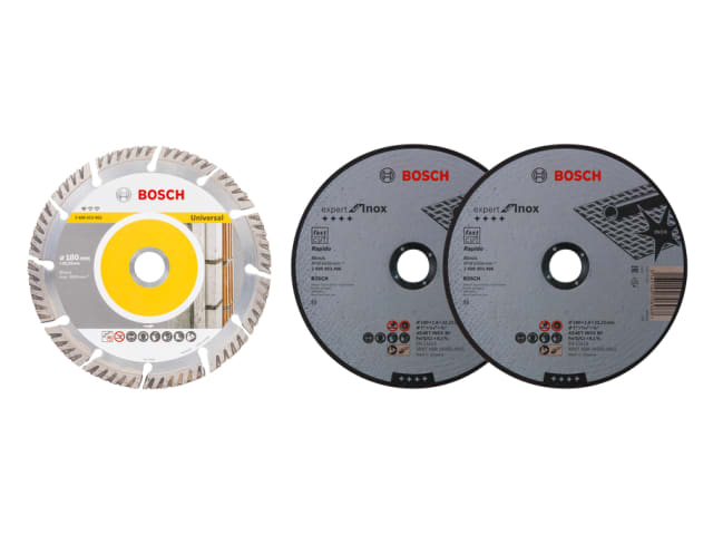 BSH6019H6L01 GWS 18V-180 PC BITURBO Angle Grinder 180mm 18V Bare Unit