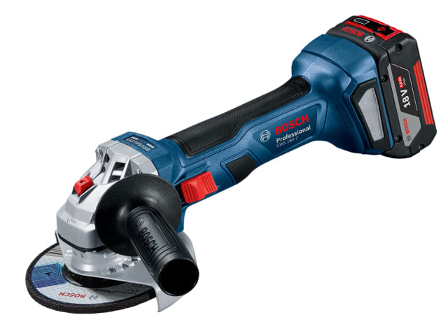 BSH6019H9070 GWS 18V-7 Professional Angle Grinder 115mm 18V 2 x 4.0Ah Li-ion