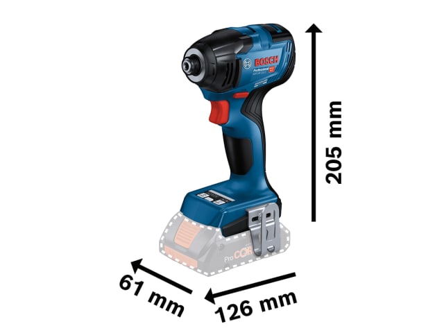 BSH6019J0100 GDR 18V-210 C Professional Impact Driver 18V Bare Unit